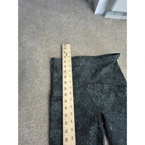 Spanx Booty Boost Active Speckled 7/8 Leggings Emerald Green Speckled Large - Picture 5 of 5